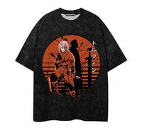 XSLGOGO Vinland Saga T-Shirt Anime Thorfinn Thordarson Cosplay Costume Men's and Women's Printed Short Sleeve Tops