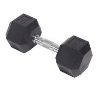 XSLRYH Rubber Encased Hex Dumbbells, 5-40 lb Cast Iron Hex Dumbbell, Multi Weight Set to Choose for Home Gym Muscle Toning, Strength Building & Full Body Workout(30 Pounds)