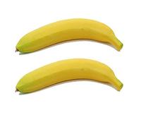 XSM Two Large Artificial Bananas Decorative Fruit