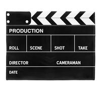 XSMEI Movie Clapboard Throw Blanket 60" x 80", Soft and Lightweight, Film Lover Gifts, Movie Night Supplies, Home Theater Accessories, Cinema Room Decor