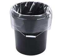 Xsourcer 5 Gallon Bucket Liner Bags for Marinating and Brining, Food Grade, BPA Free, Extra Heavy Duty Leak Proof, Great for Food Storage, 4Mil, Pack of 12