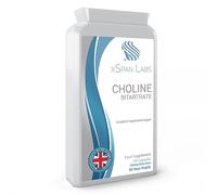 xSpan Labs Choline Bitartrate 730mg Daily Dosage, 120 Vegan Choline