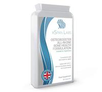 xSpan Labs OsteoBooster 90 Capsules - All-in-One Bone Support Formula | OsteoBooster 90 Capsules - All-in-One Bone Support Formula - Contains Calcium, Vitamins D3 & K2, Magnesium Plus a Host.