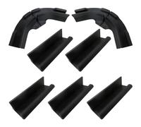 XSPANDER Mounting Brackets for Philips Hue Play Gradient Lightstrip, Black, Plastic, PETG, Corner Mount, Wall Mount