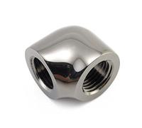 XSPC 5060175589293 - G1/4 Female Elbow Fitting (Black Chrome)