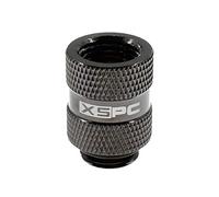 XSPC G1/4 20mm Male to Female Fitting (Black Chrome)