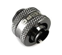 XSPC G1/4" to 3/8" ID, 1/2" OD Compression Fitting (Black Chrome) V2