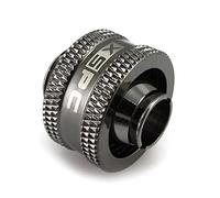 XSPC G1/4" Compression Fitting V2 for 3/8" ID 5/8" OD 16/10mm Tubing Black Chrome