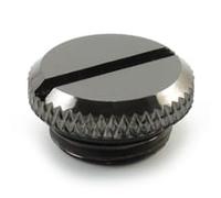XSPC G1/4" Stop Plug - (Black Chrome) V2