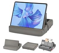 XSQD Tablet Reading Pillow, Foldable Triangle Support Stand for Tablets, Mobile Phones, and Books, Multi Functional Portable Book Holder with Multi-Angle Adjustment, Suitable for Bed, Sofa, and Desk