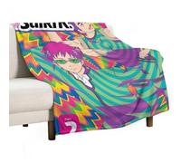 XSQING The Disastrous Life of Saiki K. Japan Anime Poster Blanket for Bed Couch Sofa Soft Lightweight Fleece Throw Blankets All Season Use Home Decor 50"x60"