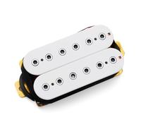 XSQKUYN Electric Guitar Pickup Set Electric Guitar Double Coil Double Block Pickup Double Pickup Black Hexagon Screw Guitar Pickup Accessories(B,52mm)