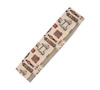 XSS Draught Excluder - Iconic London United Kingdom Design Traditional Tappestry Style Door Window Draft Excluder With Zip Off Cover For Easy Washing Size 90cm x 15cm approx