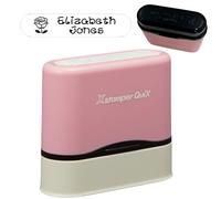 Xstamper QuiX Name Stamp (Impression Size: 9.5 x 46mm). Wash-Resistant Custom Stamp for Labelling Kids' Clothing & Equipment, Waterproof Ink Stamps with Refill - Genuine Xstamper Self Inking Stamps