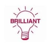 Xstamper X11705 Xclamations Brilliant Ink Stamp, Pre Inked, Reinkable, Impression Size: 22mm Diameter, Self Inking Teaching Reward Stamp - for School Teachers, Kids Parents and journaling