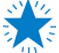 XStamper Xclamations Star Blue X11759