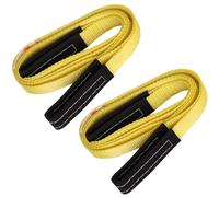 XSTRAP 3" x 30' Heavy Duty Tow Strap - 30,000l Capacity Heavy Duty Vehicle Tow Strap with Reinforced Loops + Protective Sleeves + Storage Bag (8' x 1")