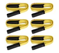 XSTRAP 3" x 30' Heavy Duty Tow Strap - 30,000lb Rated Capacity Heavy Duty Vehicle Tow Strap with Reinforced Loops + Protective Sleeves + Storage Bag (6pk 8' x 1'')