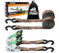 XSTRAP Ratchet Tie Down Straps 2PK 3000LBS (Camouflage)
