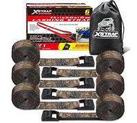 XSTRAP Ratchet Tie Down Straps 6PK 8FT 1-Inch (Camouflage2)