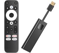 XstreamTec Dcolor GD1 4K Android TV Stick Netflix Certified KD3 Google Assistant voice remote Prime Video Chromecast Play Store Bluetooth 4K HDR 10+