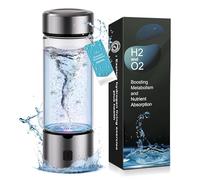 XSWCCJJ 9.0 Hydrogen Water Bottle 3000 + PPB 【SPE - Technology of the 9th Generation - Hydrogen Water in 3 Minutes】With Top SPE PEM Technology Hydrogen Water Bottle USB Rechargeable 450 ml