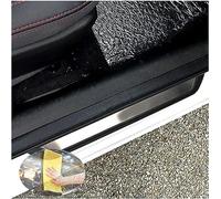 XSYing 4 Pcs Door Sill Protector for Volvo XC60 2019-2022, Stainless Steel Car Threshold Kick Plates Scuff Guard Decorative Stickers