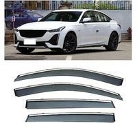 XSYing 4pcs Car Wind Deflectors for Cadillac CT5 2020-2022, Side Window Sun Rain Guard Driving Comfort with Window Visors