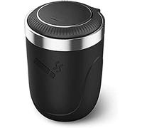 XSYing Car Ashtray for Ford Fiesta Hatchback 2008-, Portable Ash Tray Flame Retardant Ashtrays Stainless Smokeless Lid Smell Proof
