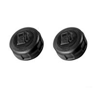 XSZ40E 129cc Lawnmower Engine Fuel Tank Cap With Vent Black Plastic Leak-Resistant Lid For Outdoor Use Easy Installation Multiple Quantities Available 1 2 4 Piece(2pcs)