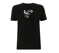 XT 500 Motorbike Inspired T Shirt Stormtrooper Classic Scrambler Bike Biker 1970s ‘Adventure UK Gift for Dad Husband Brother Boyfriend (XXX Large, Black)