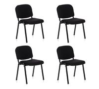 XT 600 4 pack - Four-legged chair Black