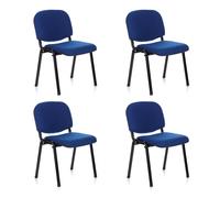 XT 600 4 pack - Four-legged chair Blue