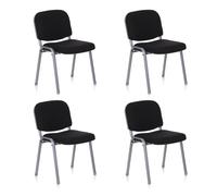 XT 600 - Four-legged chair Silver/Black