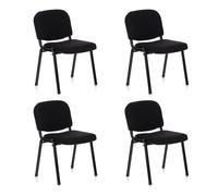 XT 600 | Pack of 4 - Four-legged chair Black