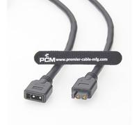 XT30 2+2 Hybrid Power & CAN Bus Cable - Compatible with PwrCAN 13.2, Voron, BTT EBB, 3D Printers, UAV, and Embedded Systems（2m）