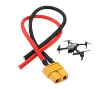 XT60 Adapter | XT60 16AWG 1.5mm² Pre-Wired Cables - Portable Wired Station Socket Adapter for Car Solar Panel Car Drone