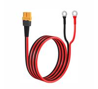 XT60 Extension Cable, 1.5m/5ft 12AWG Wire with O-Ring Eyelet Terminals, Female XT60H Adapter Power Lead Compatible with Lithium LiPo Batteries, FPV Drones & RC Cars