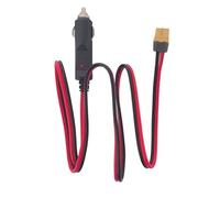 XT60 Female To Car Cigarettes Lighters Male Plug Extension Cable 16AWG For Solar Generators And Model Planes Solar Panel Connectors