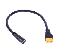 XT60 Female To DC5.5x2.1mm Power Cable 30cm Flexible Charging Cord For Solar Battery Panel And FPV Displays FPV Monitors Power Cord