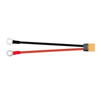 XT60 Female to O Rings Connectors Terminal Cable 12AWG Tined Copper Wire for Reliable Power Transfer in Remote Models