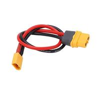 XT60 Female to XT30 Male Adapter Cable Plug Connector with 16AWG Silicone Wire for RC 23.5cm and PROTECTI XT60 Female to XT30 Male Adapter CableXT60 Female to XT30 Male CableXT6