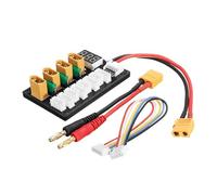 XT60 Plug Battery Charger and Balancer Board Quick Charging Board with Cable 3S/4S Lithium Battery