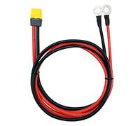 XT60 to O Ring Terminal Cable,XT60H Female to O Ring Eyelet Terminal Plug Connector Cable 12AWG RC ESC Charger Side Power for for RC Lipo Battery FPV Racing Drone(3.3Feet/1m)
