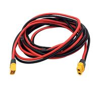 XT60 XT60h Extension Cord 10Ft with Female Male for Solar Generator Portable Power Station Solar Panel RC Battery Lipo Battery Pack Portable Power Station 12Gauge Flexible Silicone Wire Cord