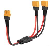XT60H Parallel Adapter Cable 10AWG for RC for lipo for battery Charging - Silicone Wire Splitter for Model Aeroplane & Power Systems 0.(B)