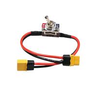 XT60H Switch Large Current on-Off Electric Power Switch with XT60H Male to XT60H Female Plug, RC Switch for RC Model, UAV, RC Boat Battery Connector