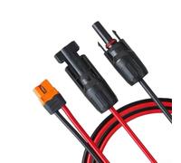 XT60i Adapter for Portable for Power Station 12AWG Cable XT60i(1.5m) | Y-design connector, parallel two panels, optimizes 50W-200W modules, easy expansion, flexible setup