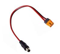 XT60I Female to 8 0x2 0mm DC8020 Adapter Cable for Outdoor Solar Charging 14AWG Wire Camping Solar Power Cord