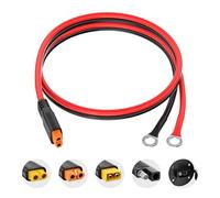 XT60i Female to O Ring Terminal Cable,More Than 8A 10AWG Extension Cable Compatible with Lipo Batterie (XT60i Female, 3FT, 10AWG)